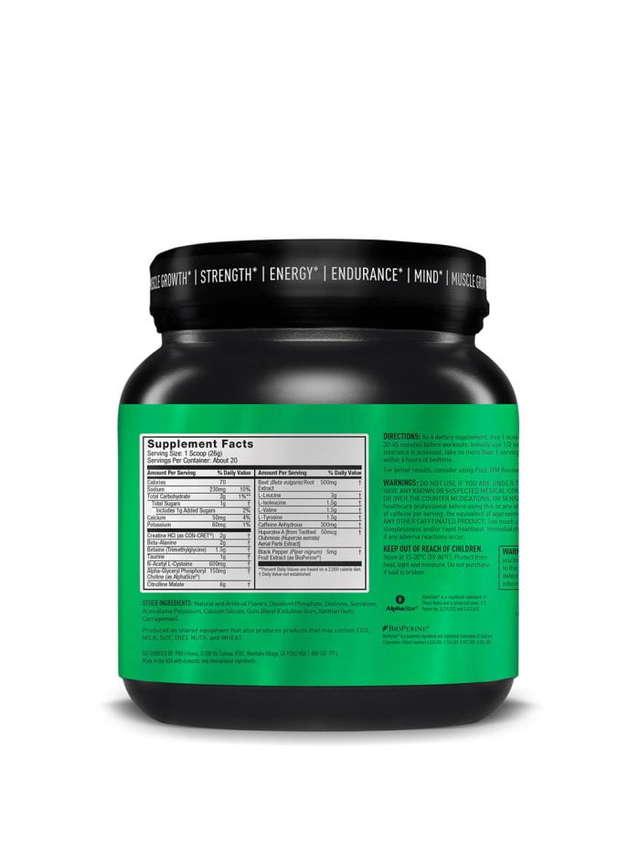Pre JYM High-Performance Pre-Workout 520g Pre JYM High-Performance Pre-Workout 520g