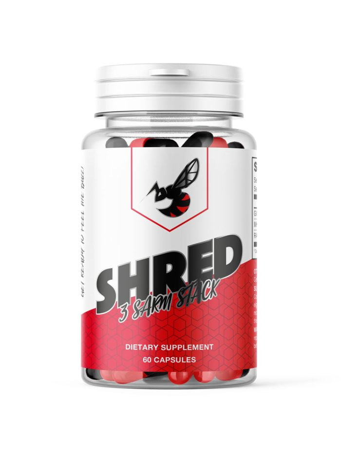 The Buzz! SHRED Sarm STACK 60caps (Stack For Cutting)