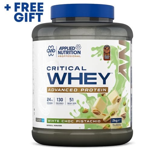 Applied Nutrition Critical Whey Protein 2kg + Training Bundle