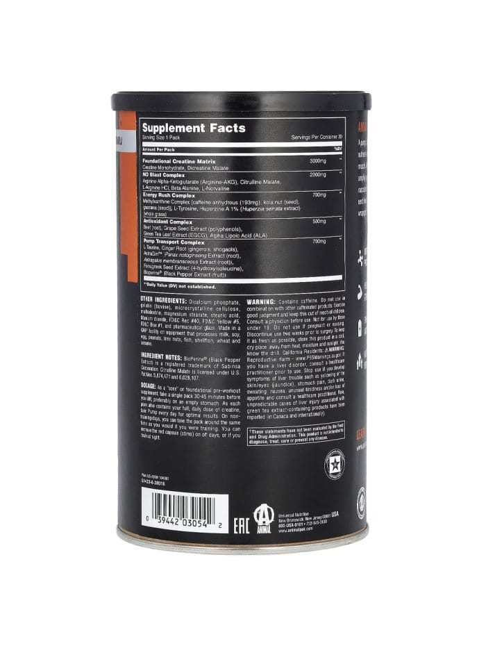 Animal Pump v2 Back Animal Pump v2 Back