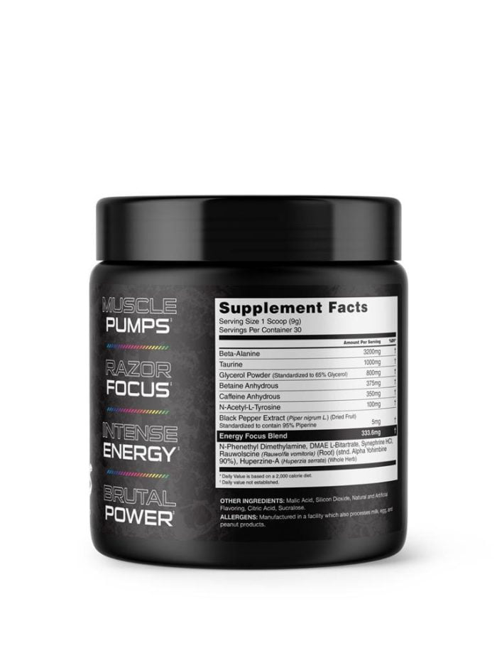 NOXIOUS Pre Workout USA Version Very Strong Pre! 30 servings NOXIOUS Pre Workout USA Version Very Strong Pre! 30 servings