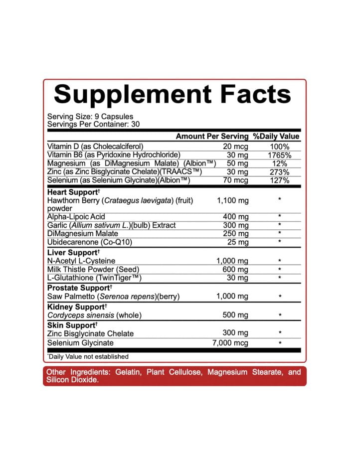 5% Nutrition Liver & Organ Defender 270 Caps 5% Nutrition Liver & Organ Defender 270 Caps