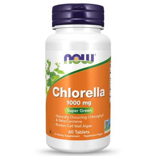NOW Foods Chlorella, 1000mg - 60 tablets