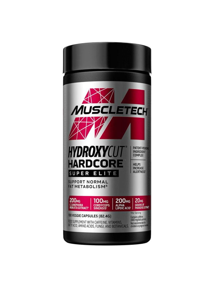 MuscleTech Hydroxycut Hardcore Super Elite 100 Veggie Capsules