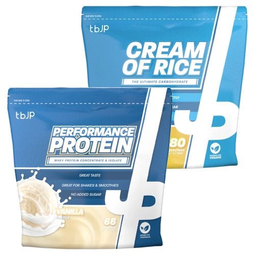 TBJP Performance Whey 2kg + Cream of Rice 2kg
