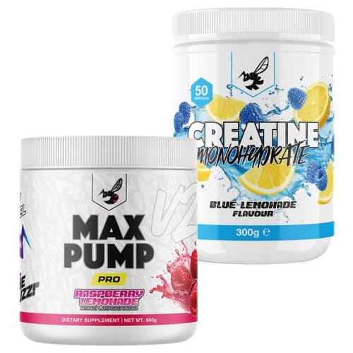 THE BUZZ! Max Pump PRO V2 + THE BUZZ! Creatine 300g