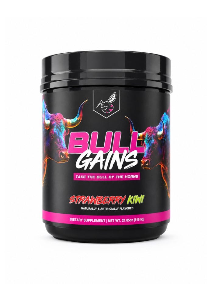 New Bull Gains Strawberry Kiwi New Bull Gains Strawberry Kiwi