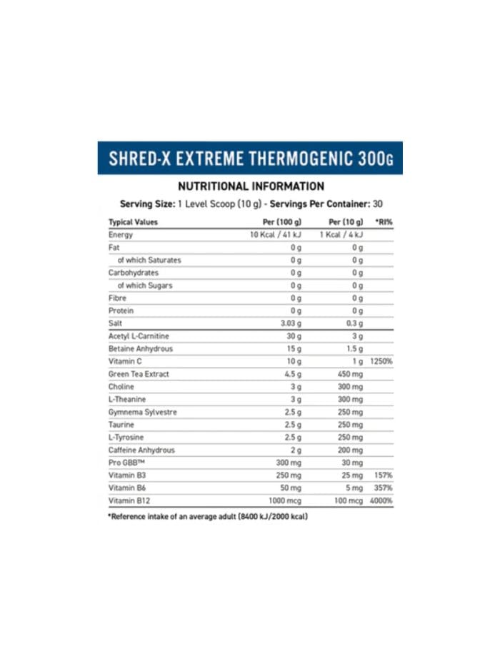 AN Shred X BACK AN Shred X BACK