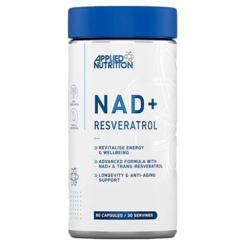 Applied NAD Applied Nutrition NAD+ Resveratrol 60 Caps