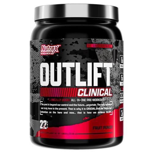 Outlift Clinical – Fruit Punch Nutrex OutLift Clinical 630g