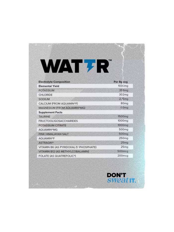 HR Labs WATTR - BACK HR Labs WATTR - BACK