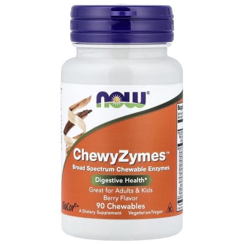 NOW FoodsChewy Zymes - 90 chewables