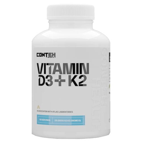 Conteh Sports Vitamin D3 & K2 120 Caps
