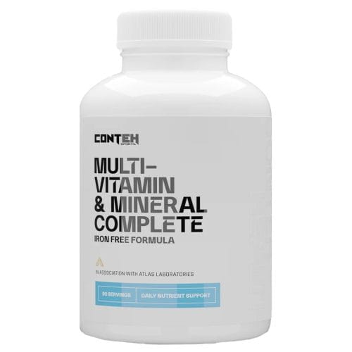 Conteh Sports Multi-Vitamin and Mineral Complete (Iron Free Formula) 180 caps