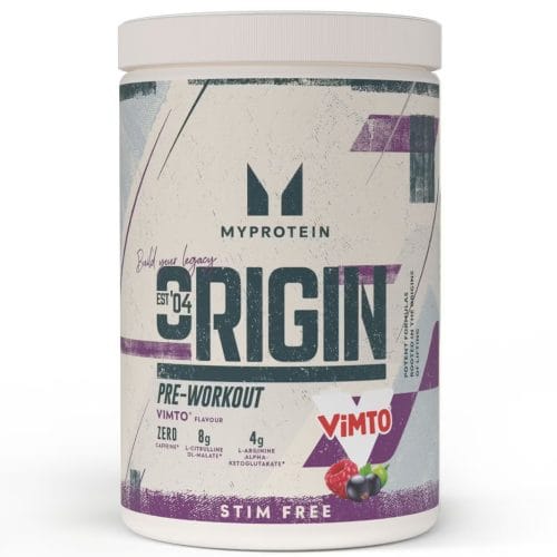 MyProtein Origin Pre Workout Stim-Free 630g