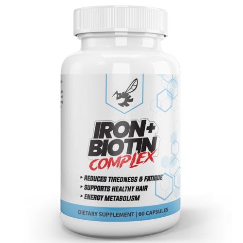 THE BUZZ! Iron + Biotin Complex Iron, Zinc, Biotin & Vitamin D3