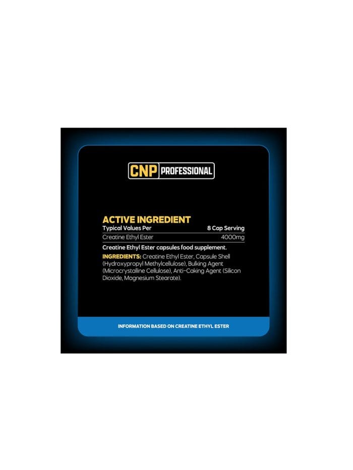 CNP Creatine Ehtyl Ester Back CNP Creatine Ehtyl Ester Back