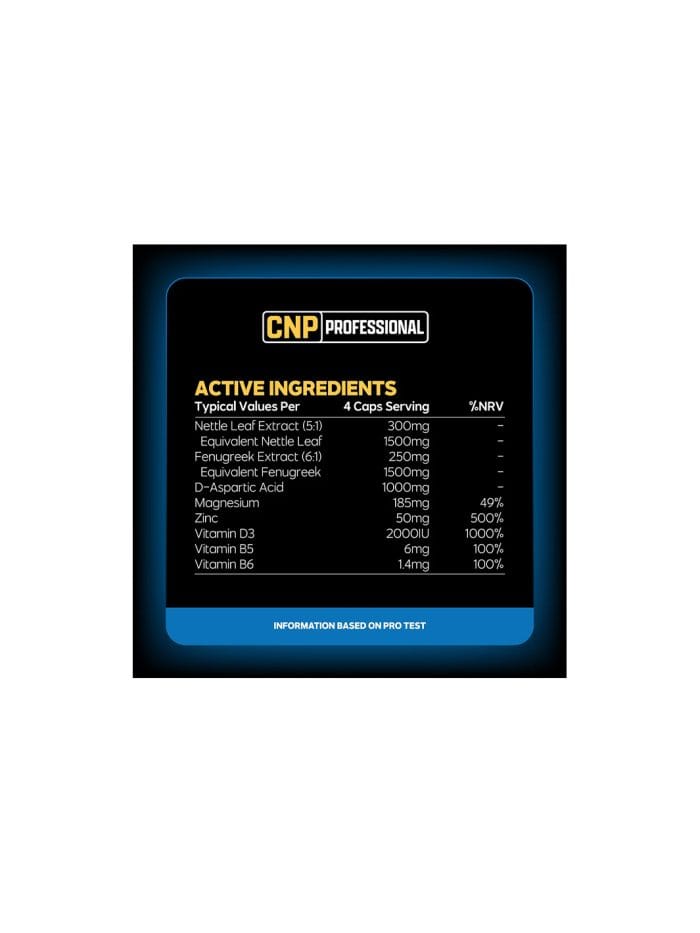 CNP PRO TEST BACK CNP PRO TEST BACK