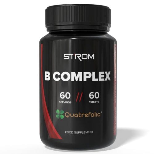 Strom Sports Nutrition B Complex 60 Tablets - 60 Servings