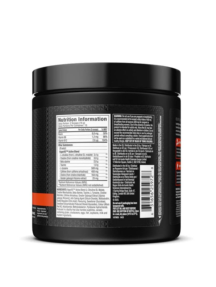 MUSCLETECH VAPOR X5 - BACK MUSCLETECH VAPOR X5 - BACK