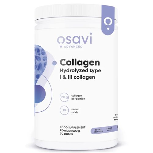 Osavi Collagen Hydrolysed Type I & III, Unflavoured - 600 grams